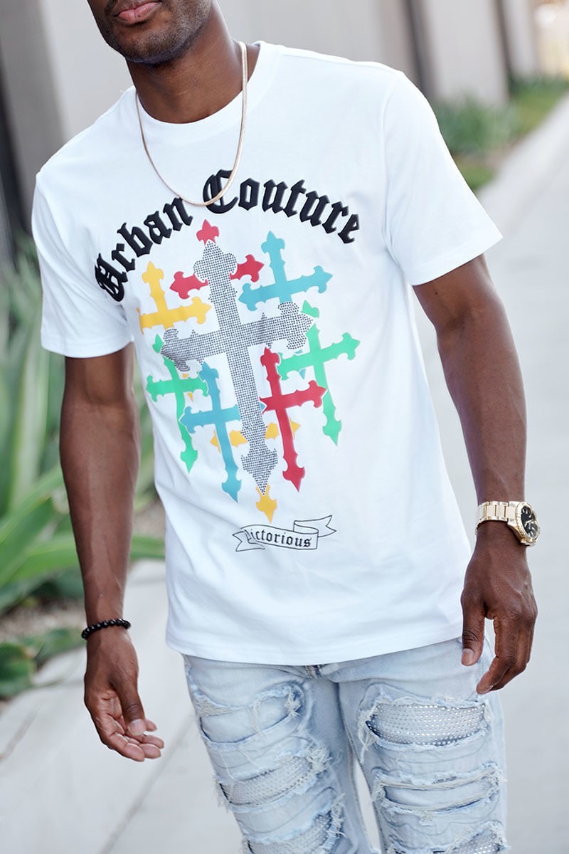 MEN BLING CROSS
